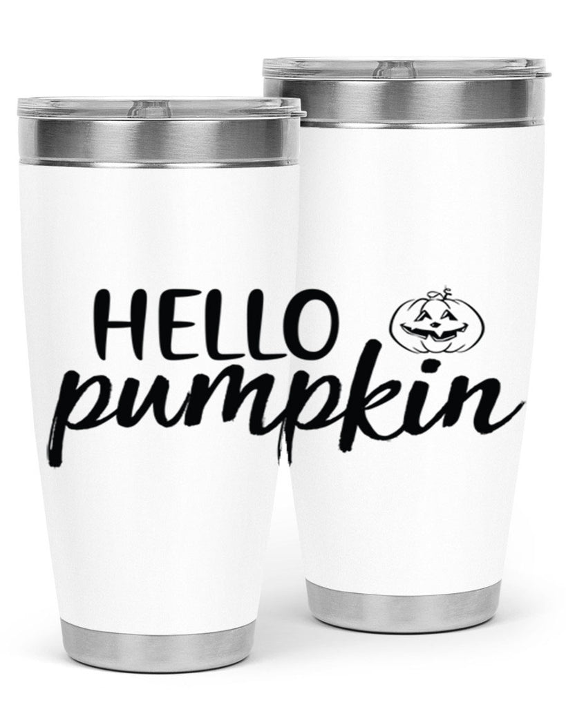Hello Pumpkin 286#- fall- Tumbler