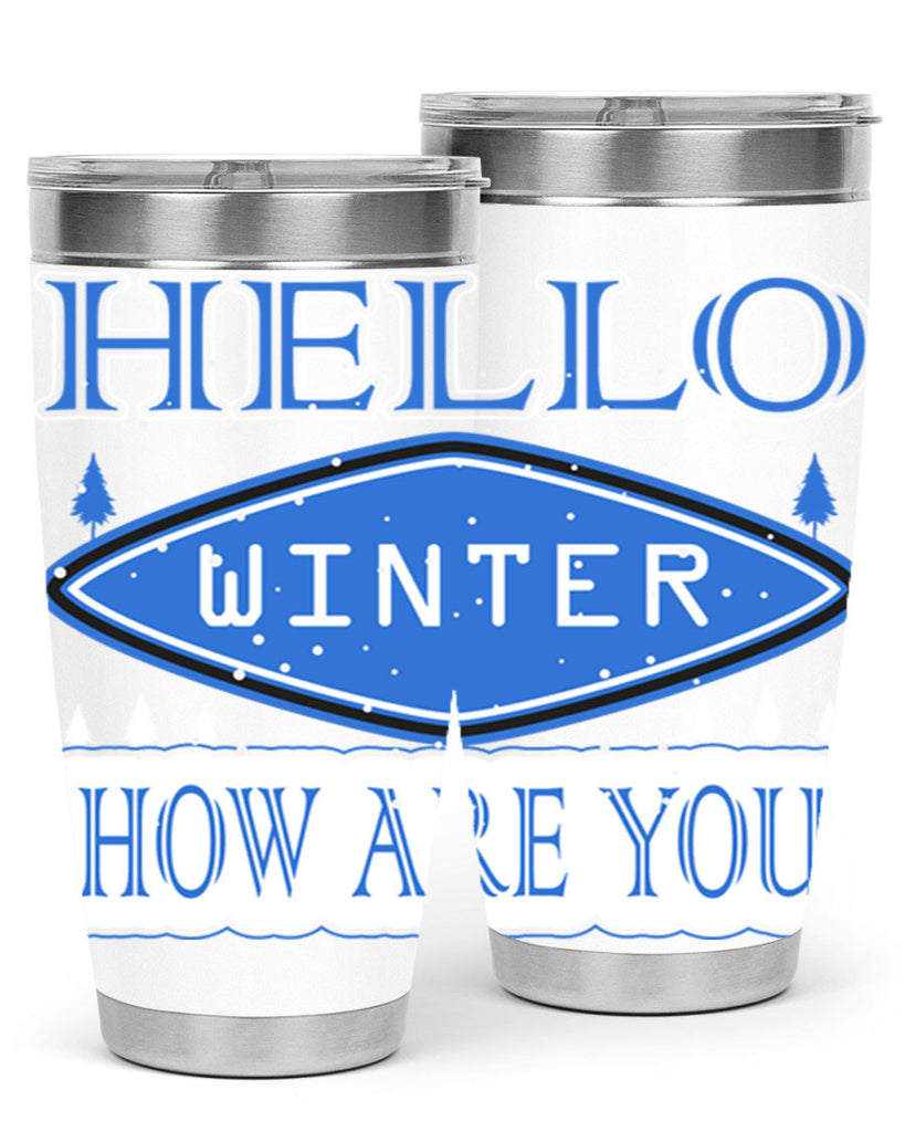 Hello Winter 165#- winter- Tumbler