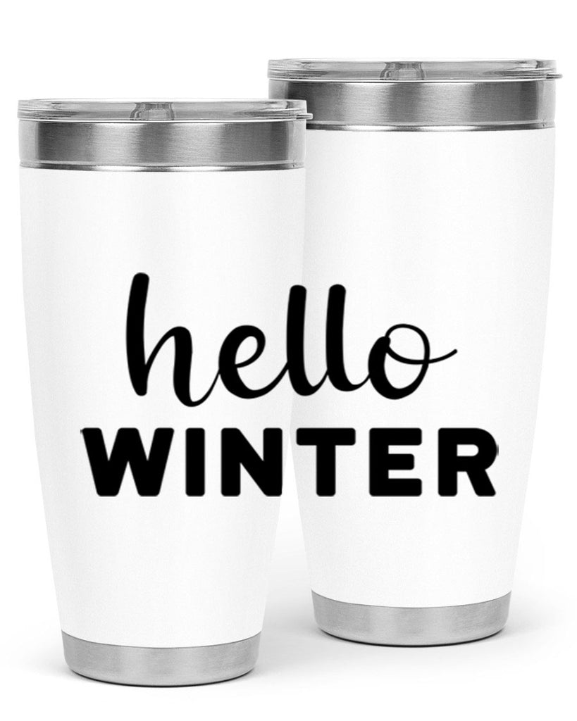 Hello Winter 186#- winter- Tumbler