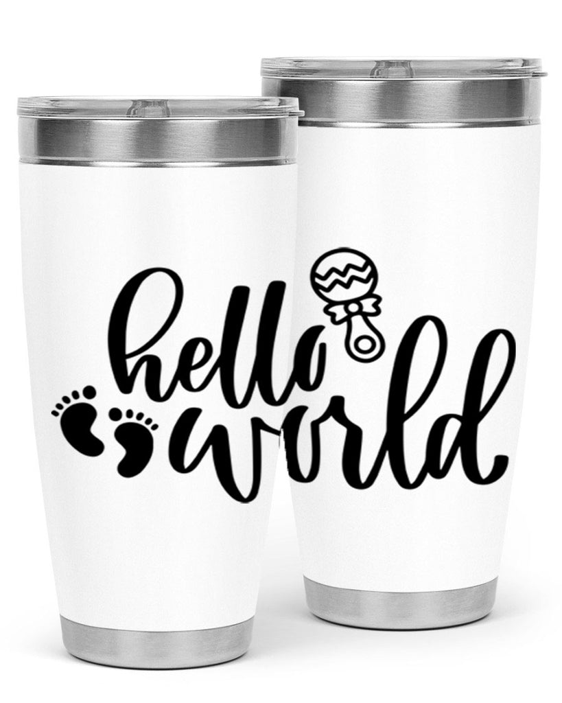 Hello World Style 90#- baby- tumbler