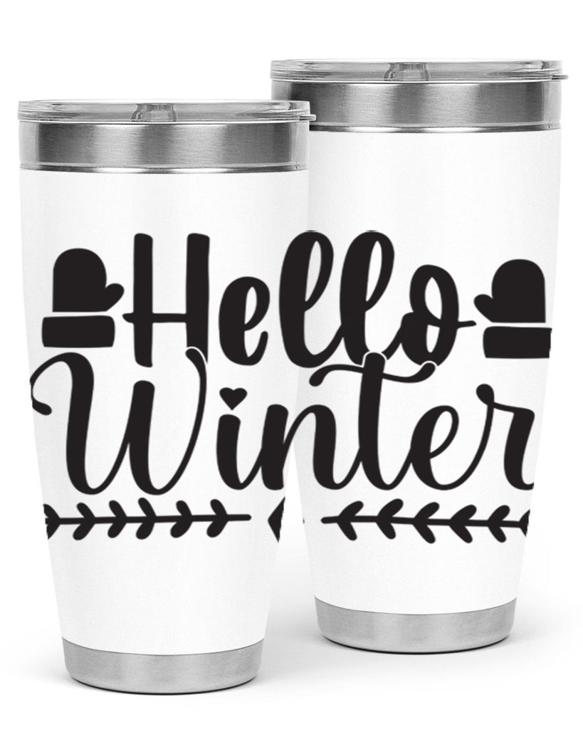 Hello winter 184#- winter- Tumbler
