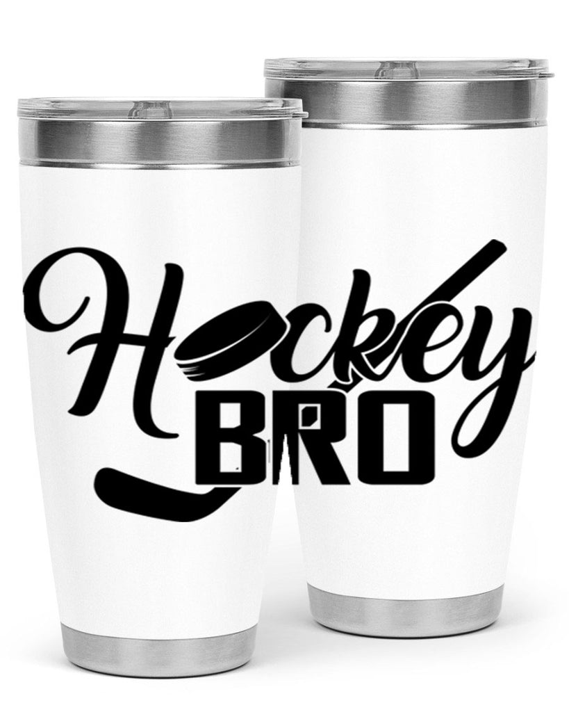 Hockey bro 1190#- hockey- Tumbler