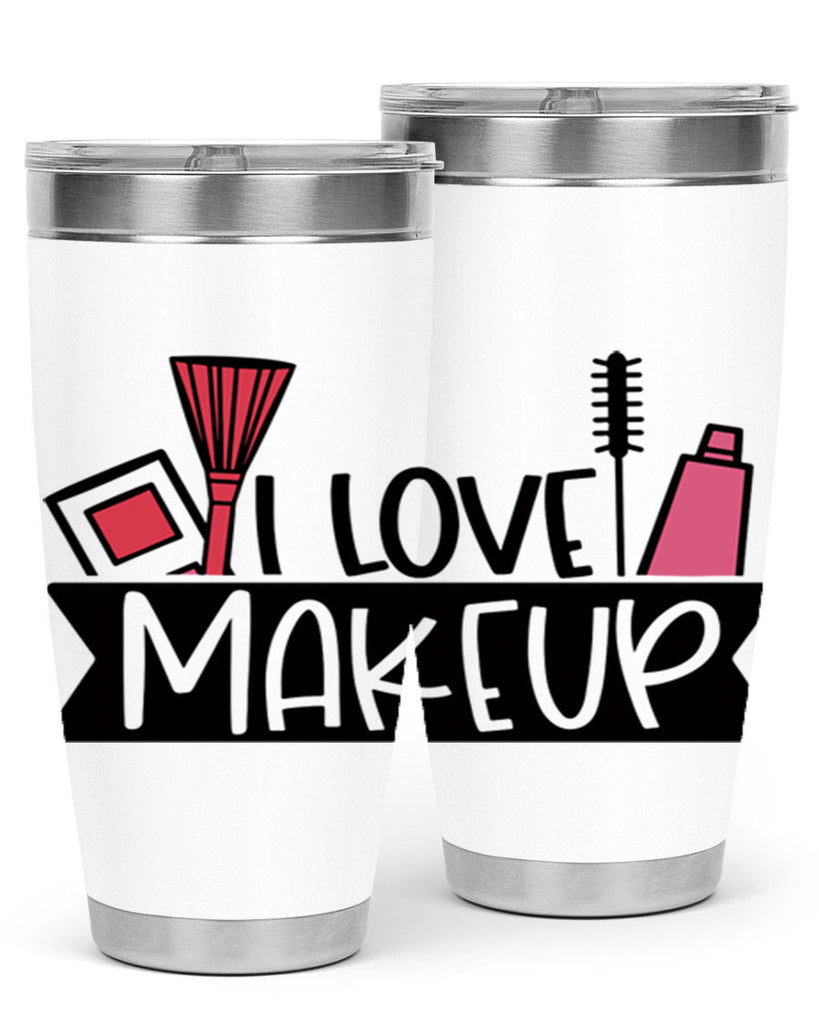 I Love Makeup Style 81#- make up- Tumbler