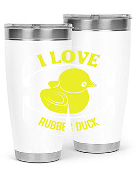 I Love Rubber duck Style 41#- duck- Tumbler