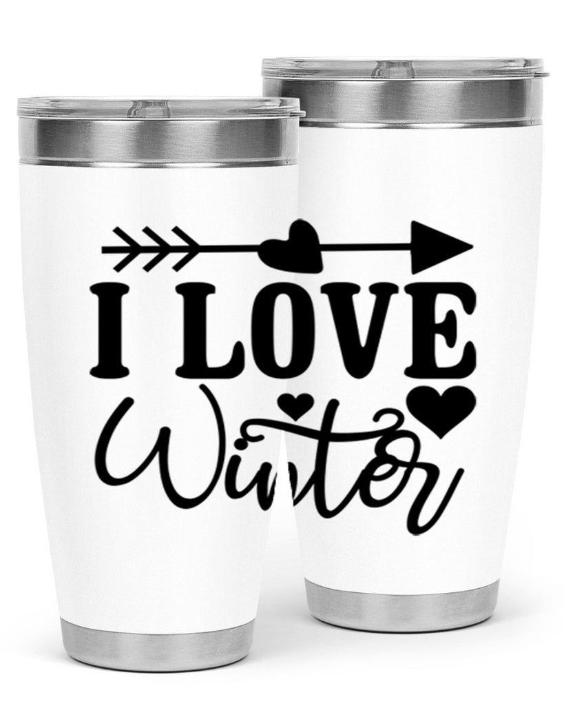 I Love Winter 227#- winter- Tumbler