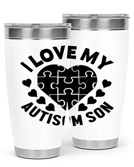 I love my Style 45#- autism- Tumbler