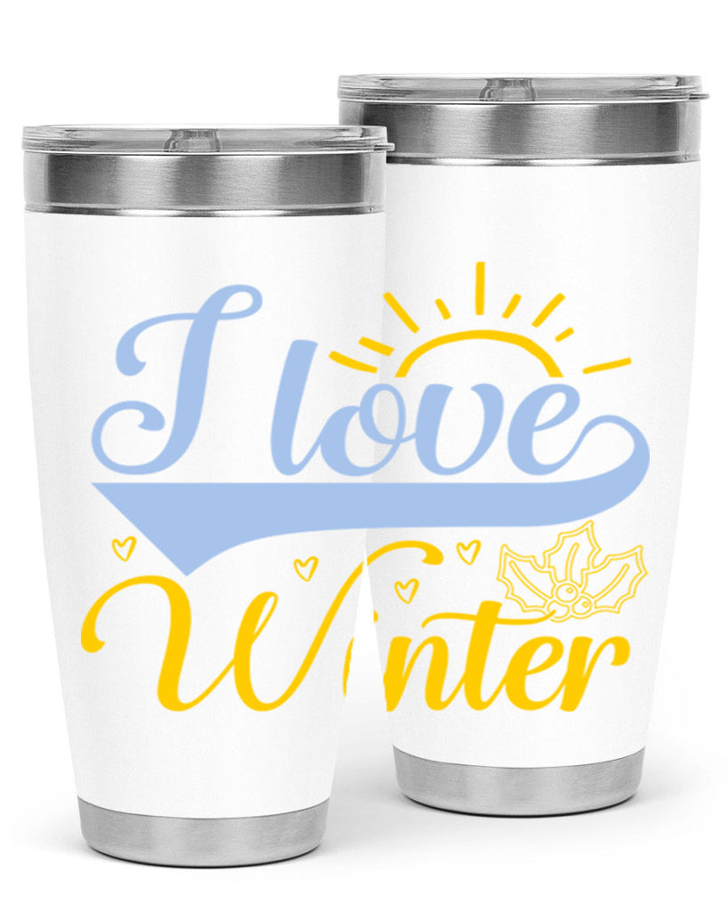 I love winter228#- winter- Tumbler