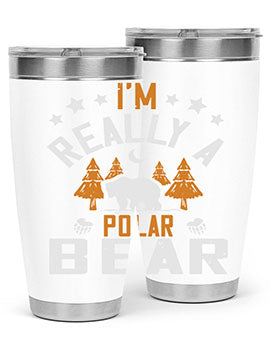 I'm really a polar bear 17#- Bears- Tumbler