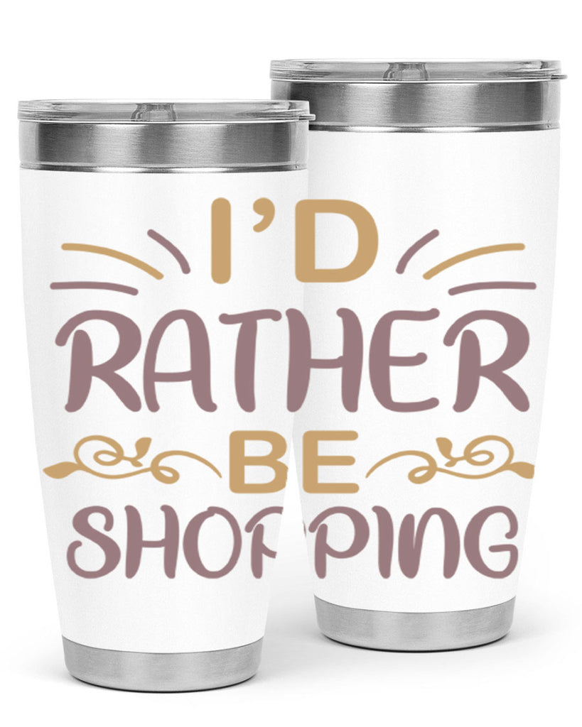 Id Rather Be Shopping 109#- fashion- Cotton Tank