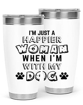 Im Just A Style 39#- dog- Tumbler