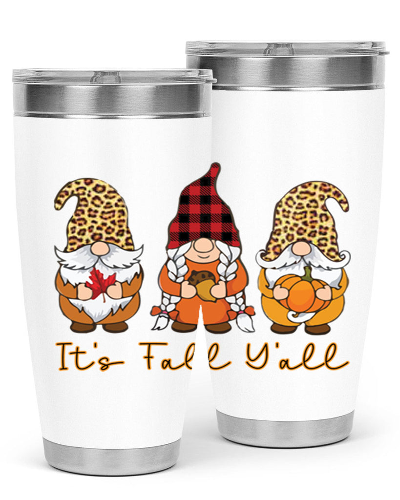 It s Fall Y all Gnome 362#- fall- Tumbler