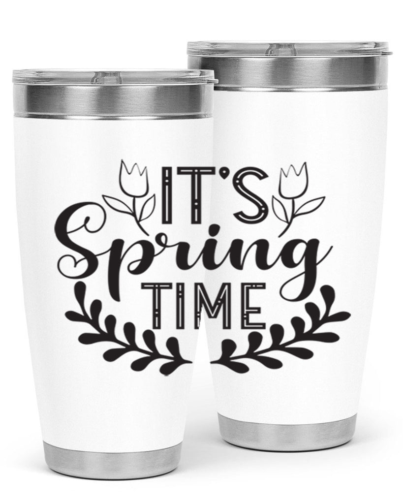 It's spring time281#- spring- Tumbler