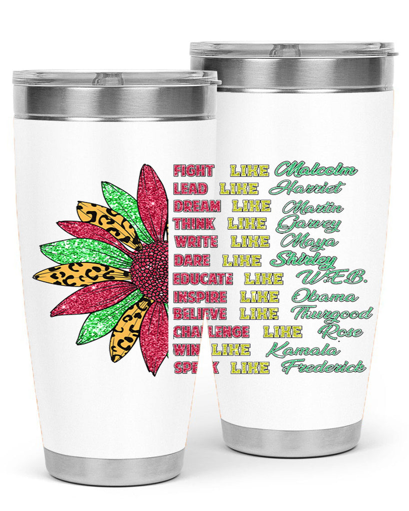 Juneteenth Sunflower Design 17#- Juneteenth- tumbler