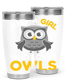 Just a Boy Who Loves A TurtleRabbit 11#- owl- Tumblers