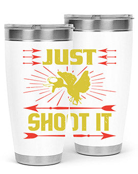 Just shoot it Style 32#- duck- Tumbler