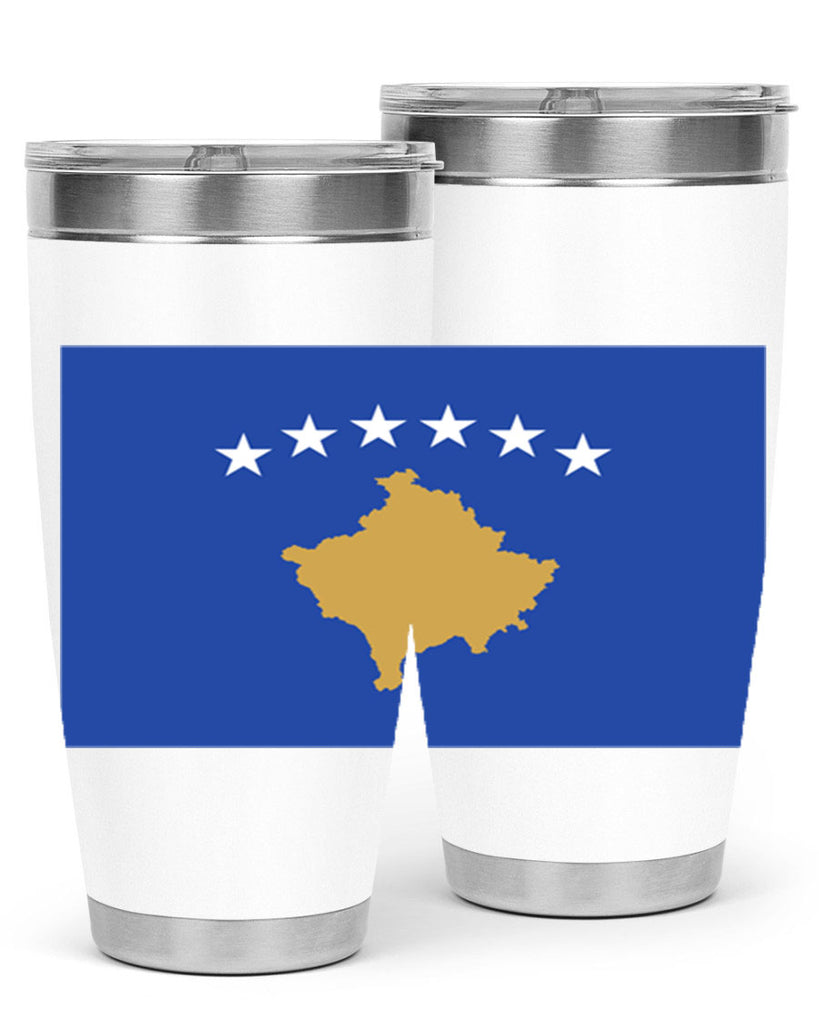 Kosovo 108#- world flags- Tumbler