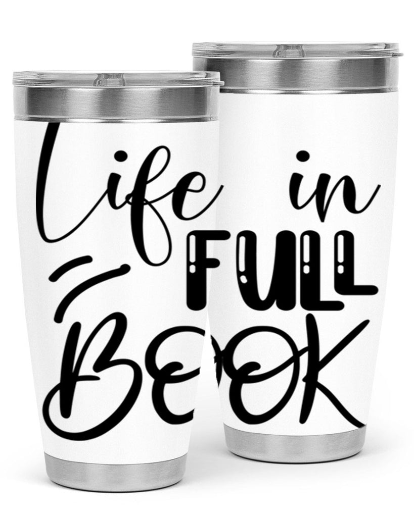 LIFE in FULL BOOK  300#- spring- Tumbler
