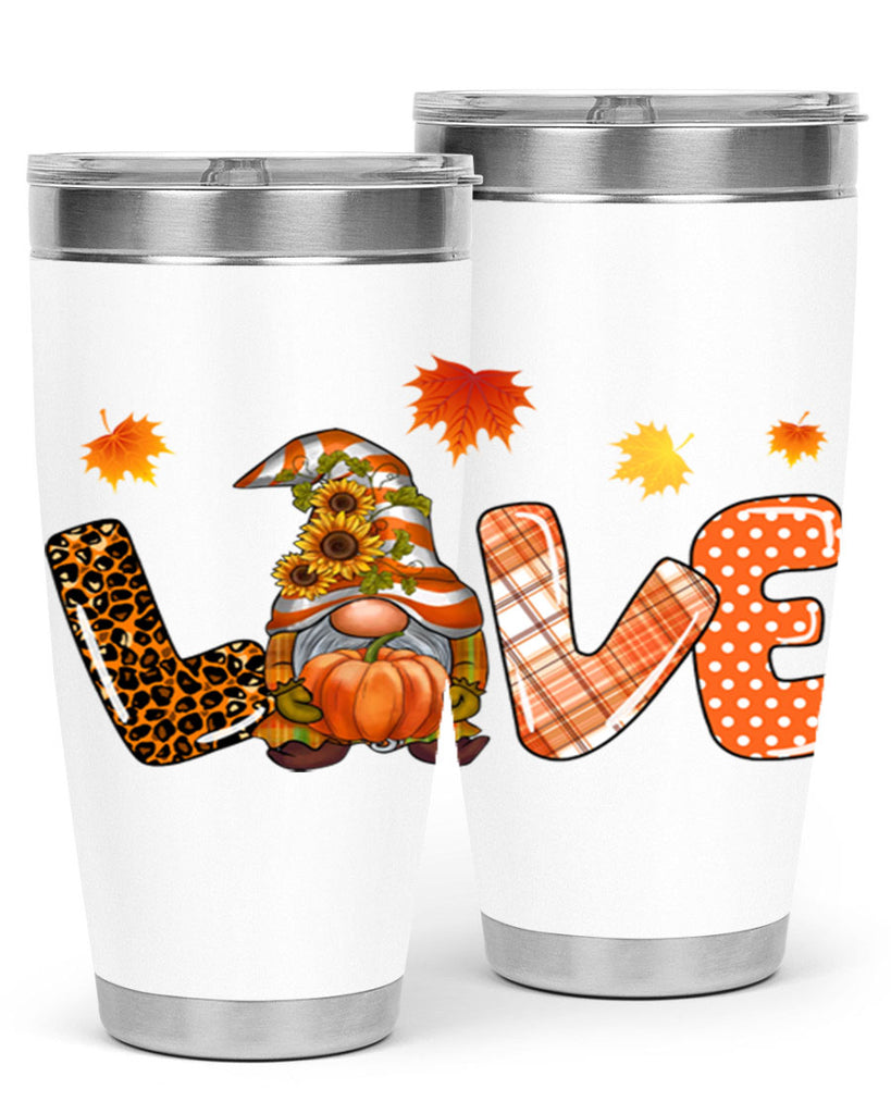 LOVEFallGnomeAutumn 416#- fall- Tumbler