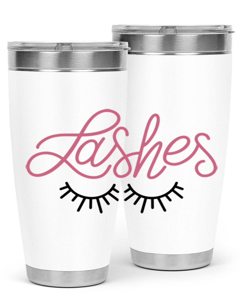 Lashes Style 63#- make up- Tumbler