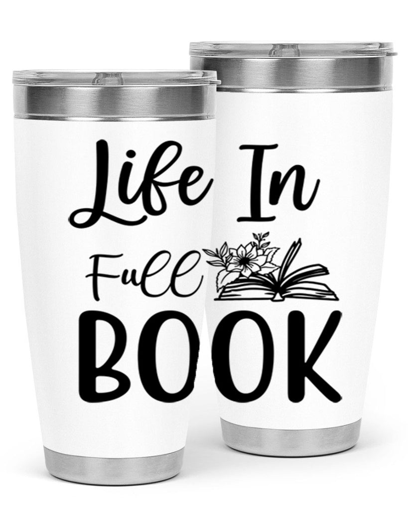 Life In Full Book 297#- spring- Tumbler