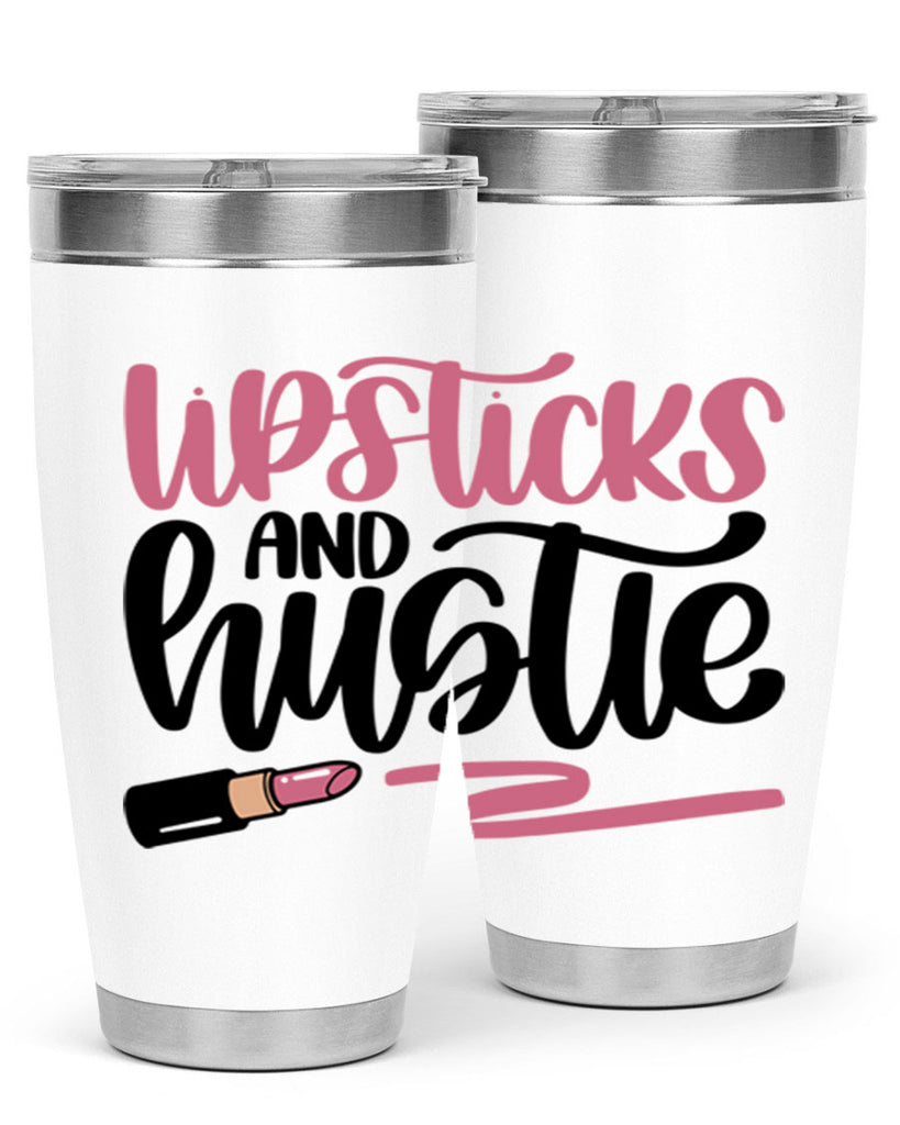 Lipstick And Hustie Style 58#- make up- Tumbler