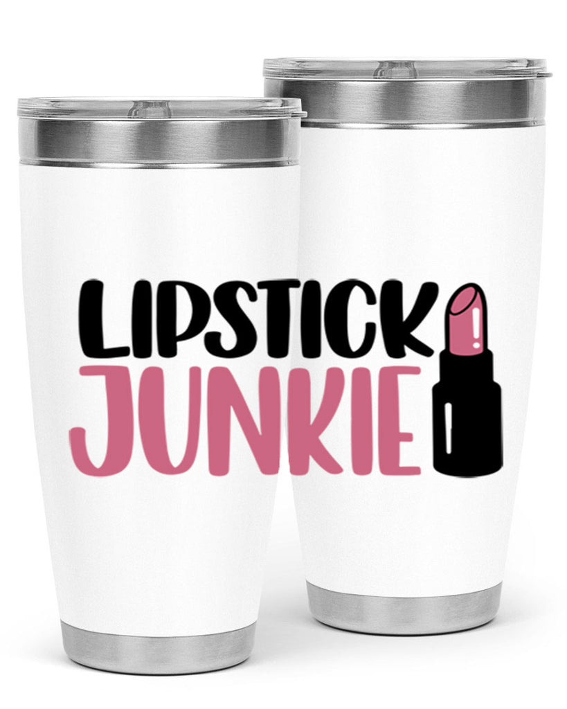 Lipstick Junkie Style 56#- make up- Tumbler