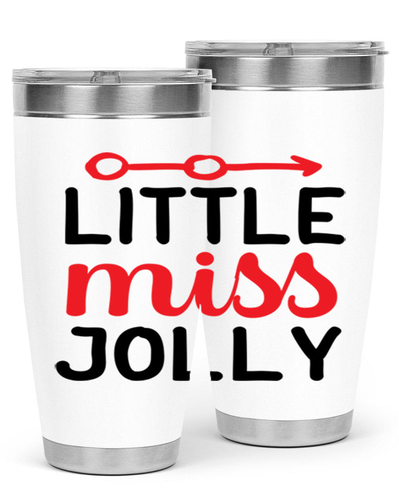 Little miss jolly 306#- winter- Tumbler