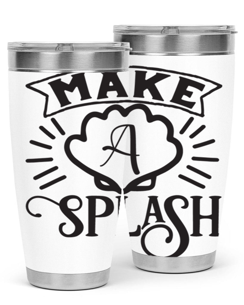 Make a splash 312#- mermaid- Tumbler