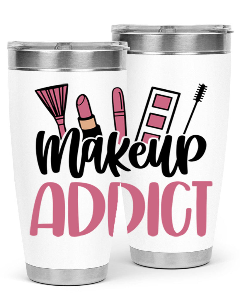 Makeup Addict Style 55#- make up- Tumbler