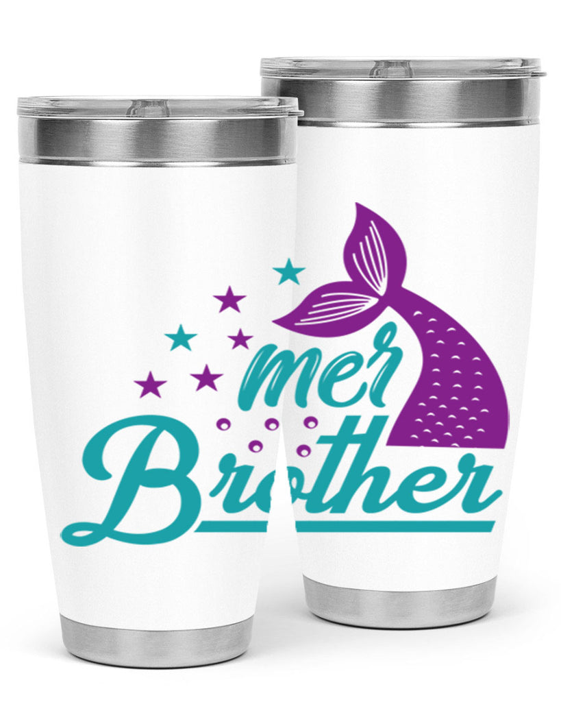 Mer Brother 323#- mermaid- Tumbler