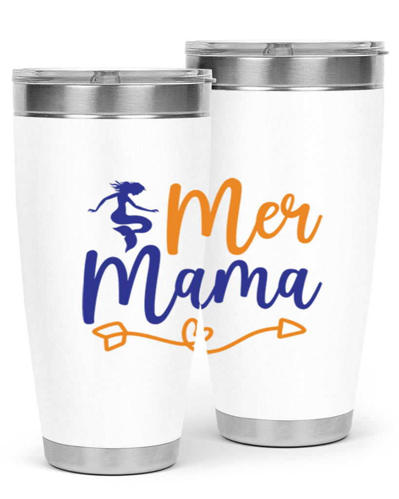 Mer Mama 331#- mermaid- Tumbler