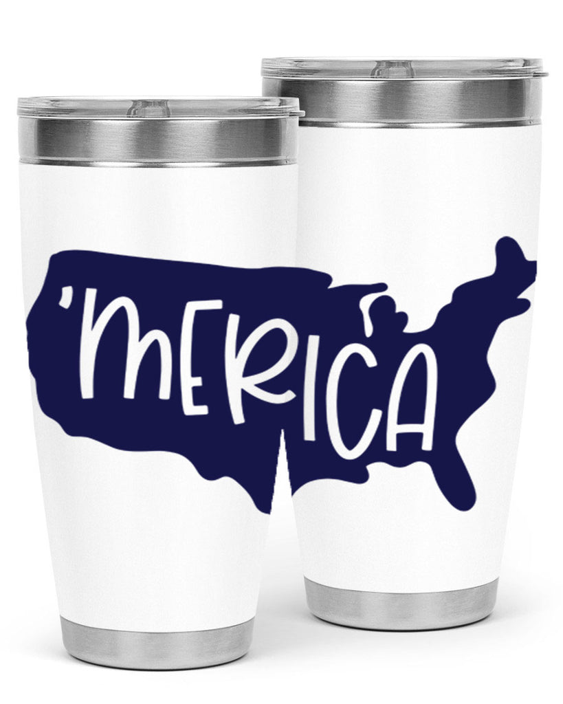 Merica Style 137#- Fourt Of July- Tumbler