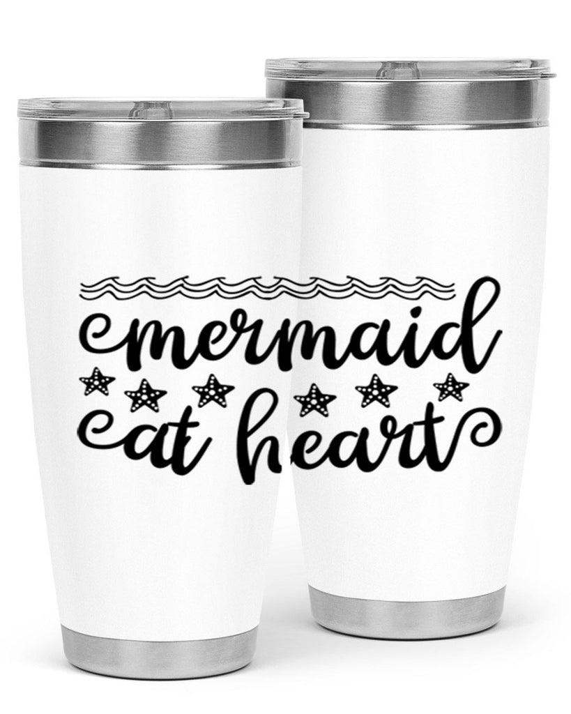 Mermaid at heart design 398#- mermaid- Tumbler
