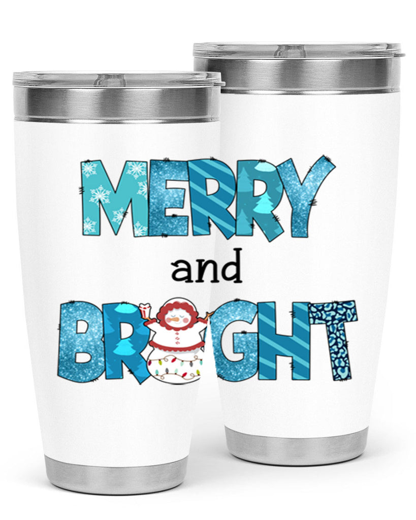 Merry and Bright 321#- winter- Tumbler