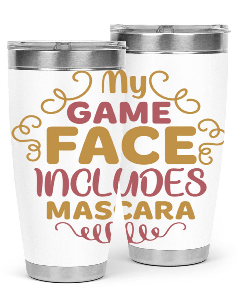 My Game Face Includes Mascara 127#- fashion- Cotton Tank