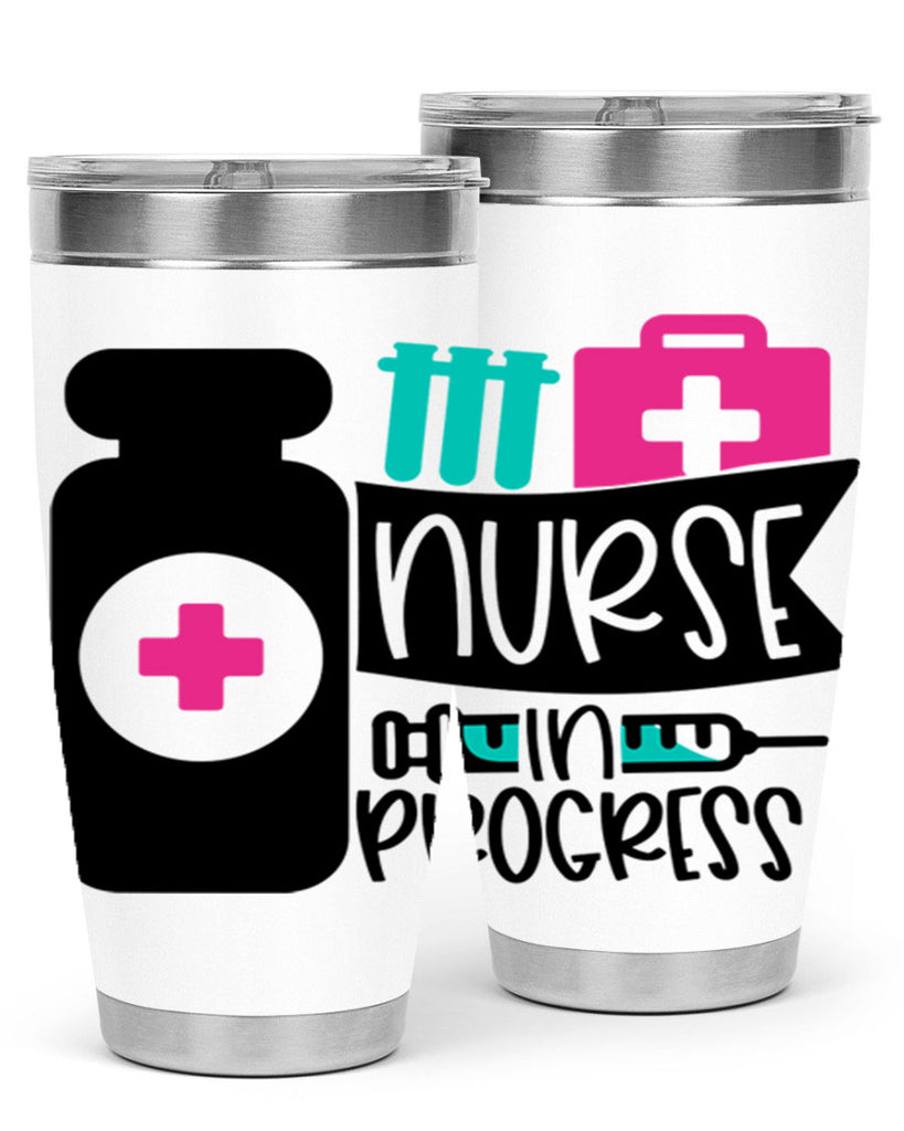 Nurse In Progress Style Style 111#- nurse- tumbler