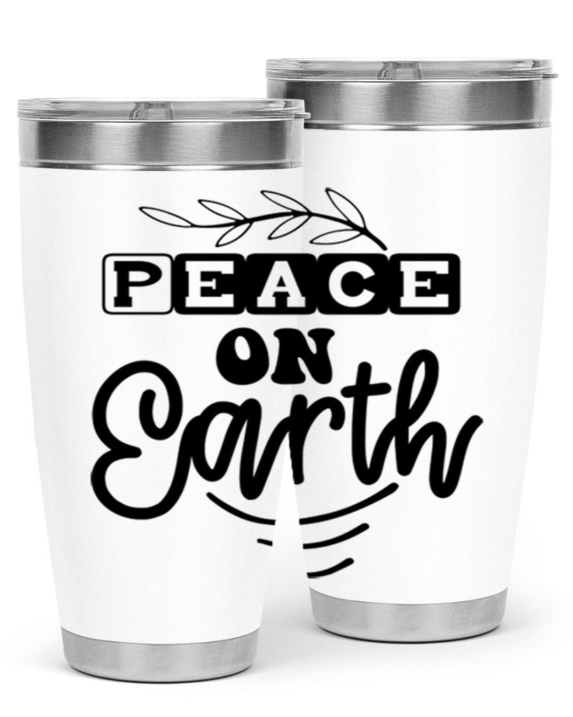 Peace on Earth 335#- winter- Tumbler