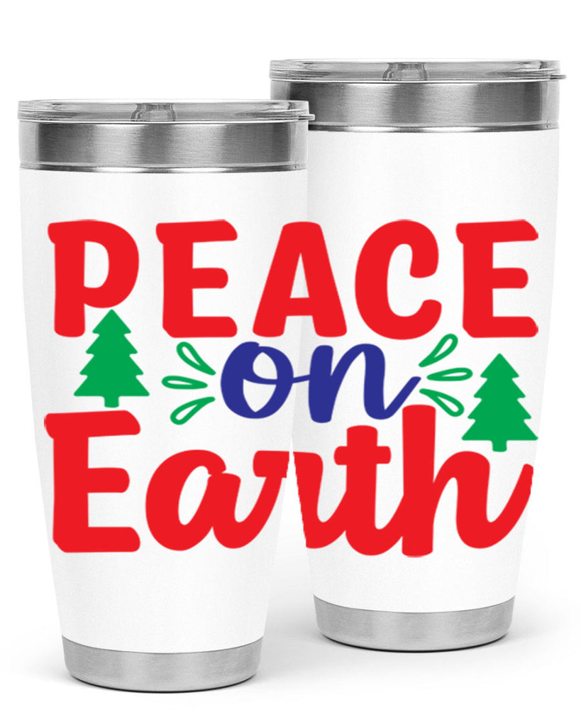 Peace on Earth 336#- winter- Tumbler