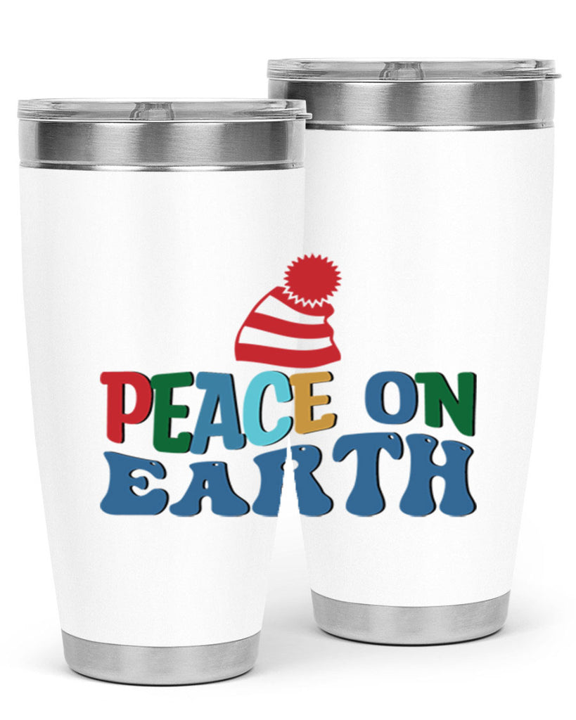 Peace on Earth 337#- winter- Tumbler