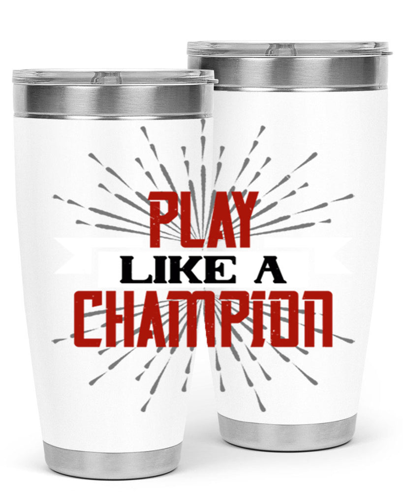 Play like a Champion 1942#- badminton- Tumbler