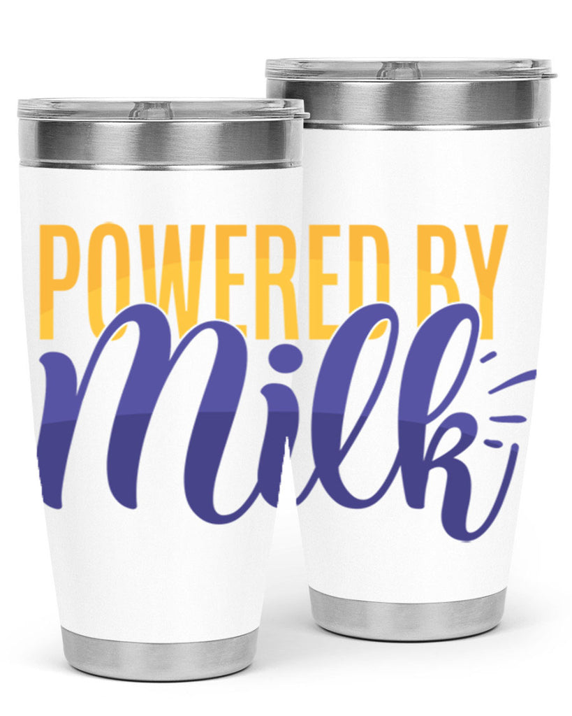 Powered By Milk Style 204#- baby- tumbler