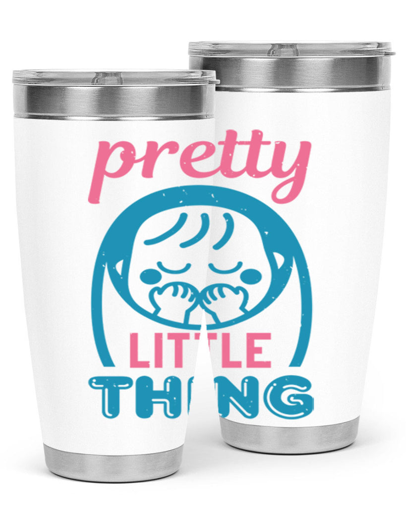 Pretty little Thing Style 19#- baby shower- tumbler
