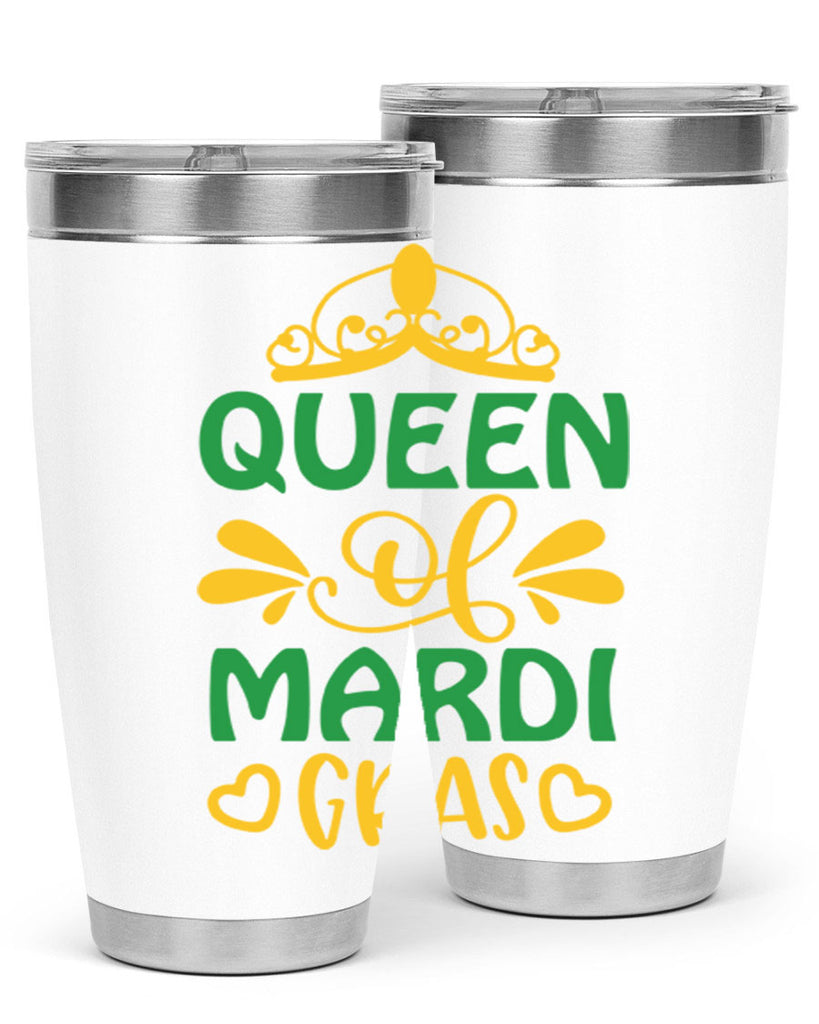 Queen Of Mardi Gras 134#- fashion- Cotton Tank