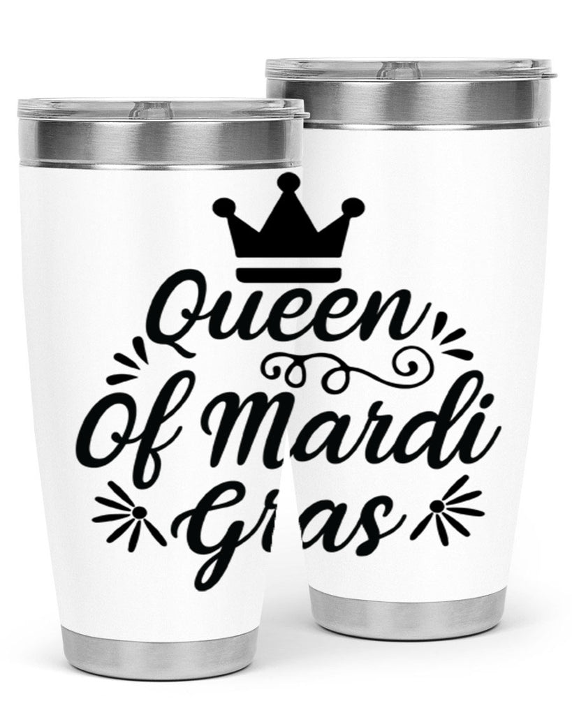 Queen Of Mardi Gras 135#- fashion- Cotton Tank