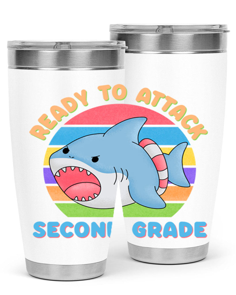 Ready to Attack 2nd Grade 19#- second grade- Tumbler