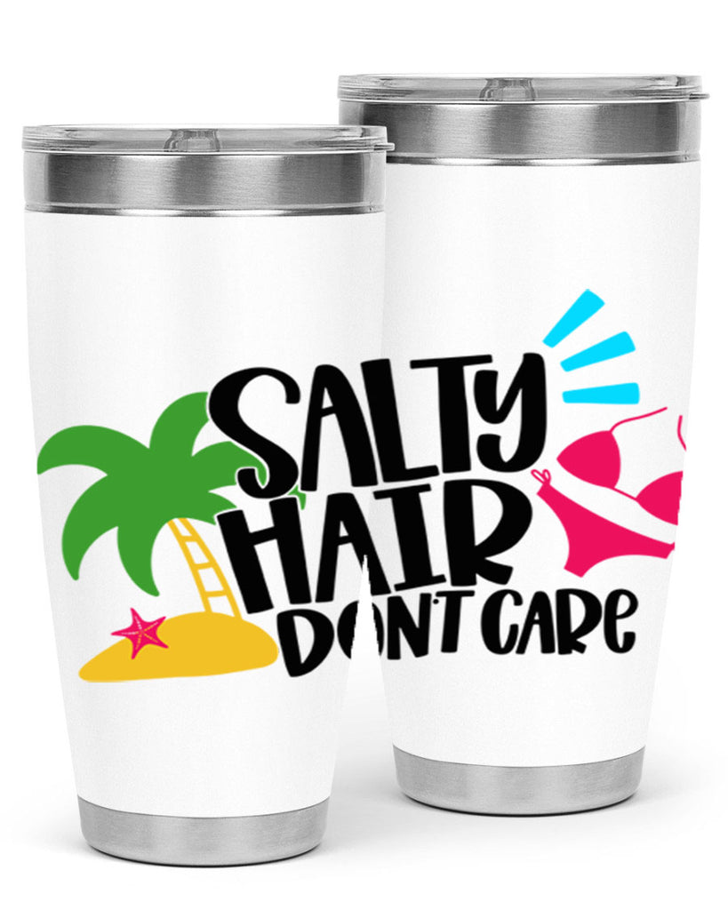 Salty Hair Dont Care Style 29#- summer- Tumbler