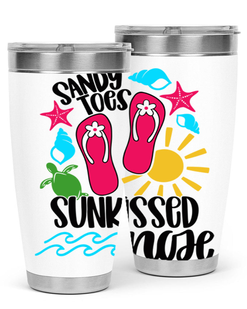 Sandy Toes Sunkissed Nose Style 27#- summer- Tumbler