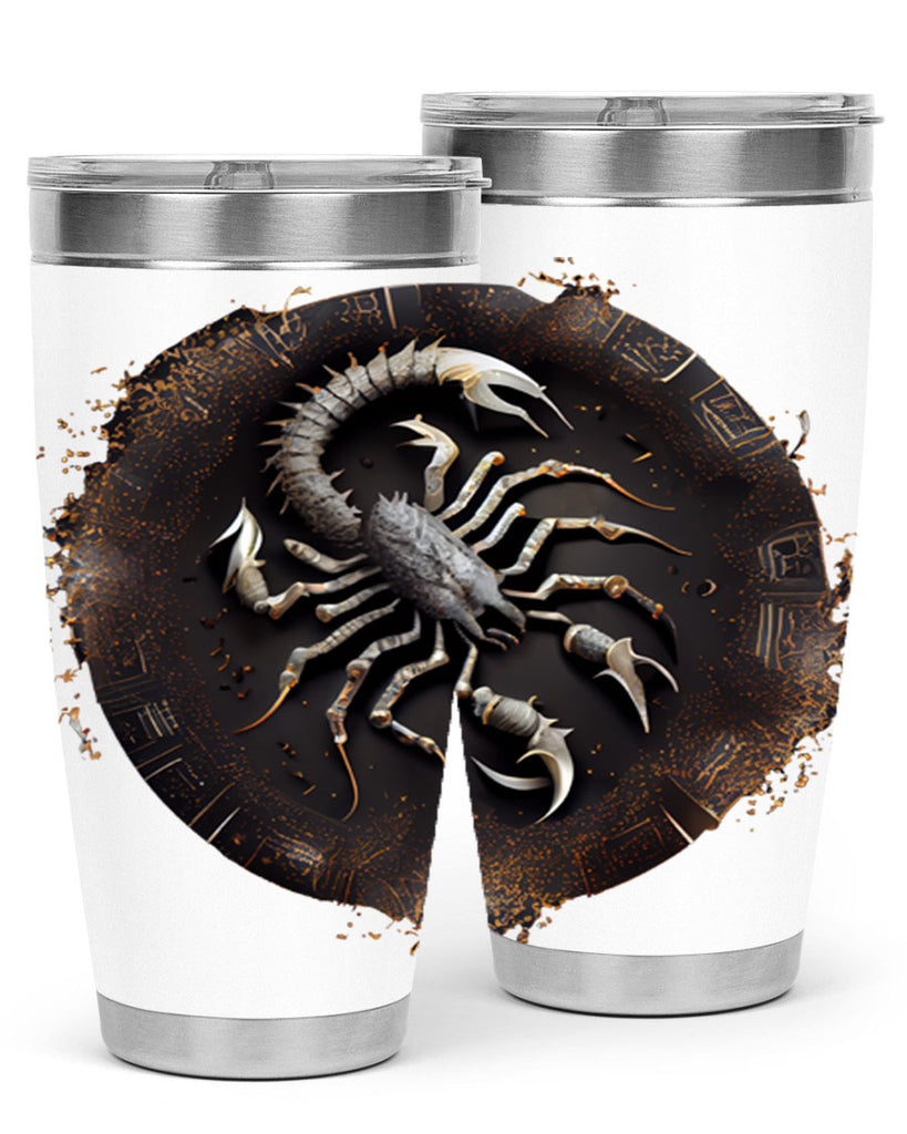 Scorpius 467#- zodiac- Tumbler