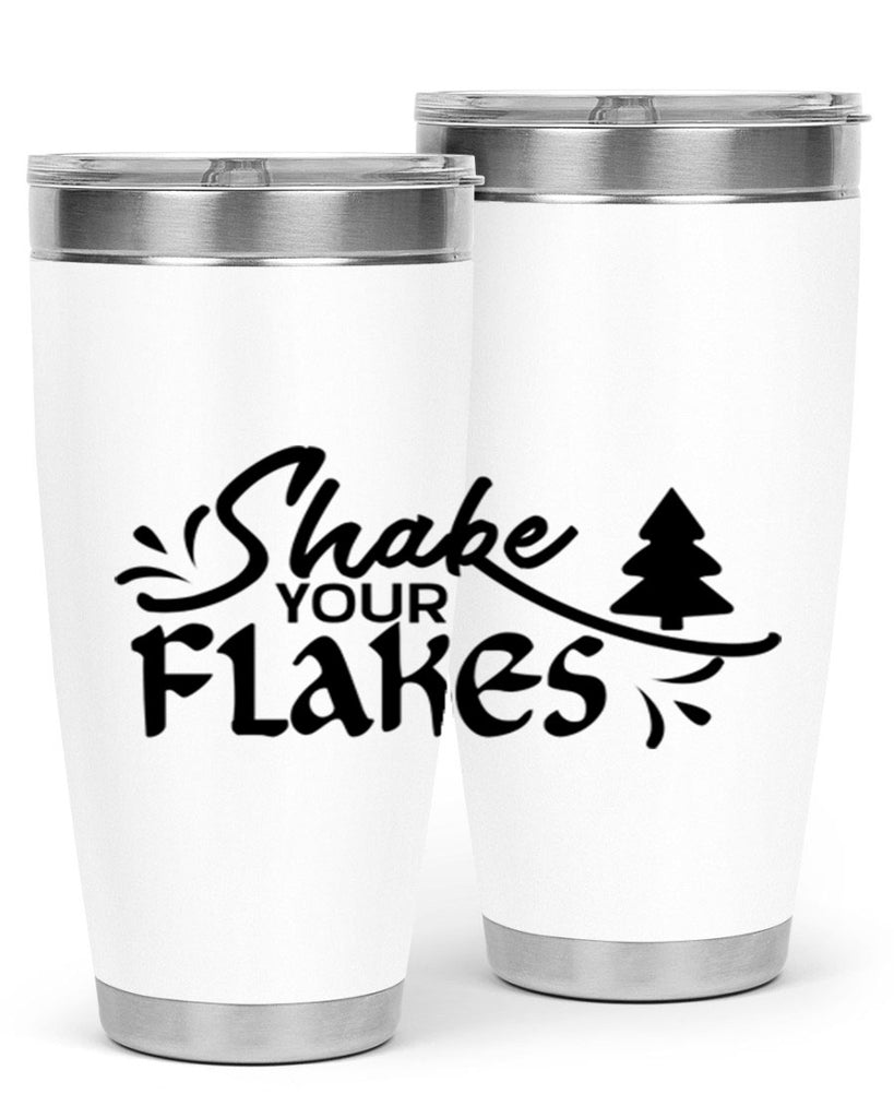 Shake Your Flakes 354#- winter- Tumbler