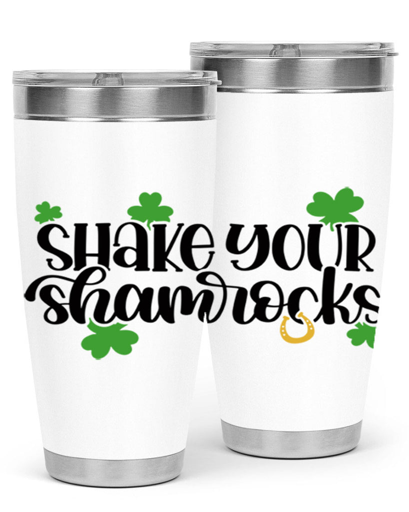 Shake Your Shamrocks Style 32#- St Patricks Day- Tumbler
